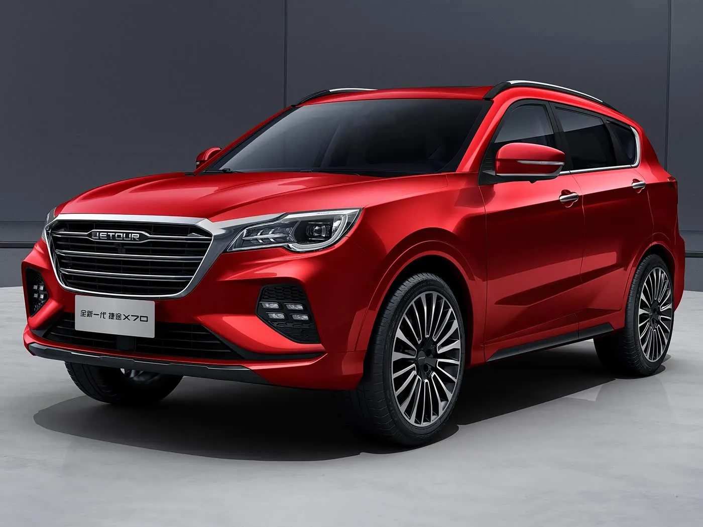 Krejt e re Chery Jetour X70 SUV Automatic Drive Raft çati prej aliazhi me emisione Euro VI Sedilje lëkure për kamerën e pasme