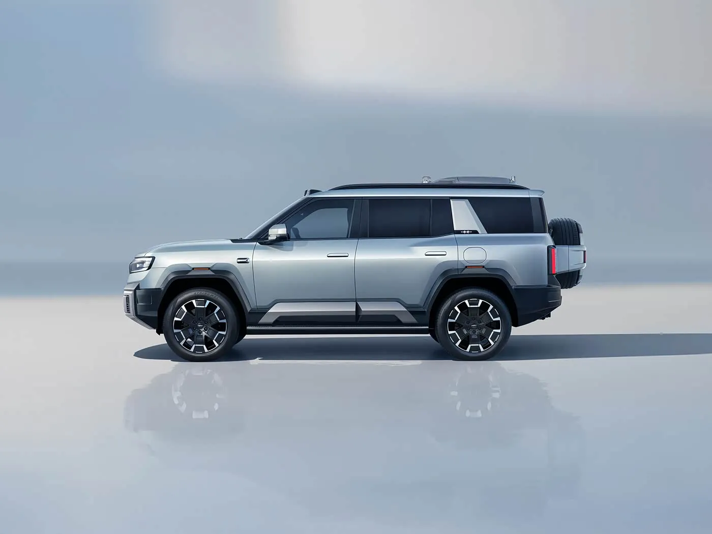 BYD Leopard 8 Luksoze PHEV SUV 505HP SUV e avancuar jashtë rrugës 2.0T SUV hibrid elektrike plug-in me teknologjinë e shasisë në re