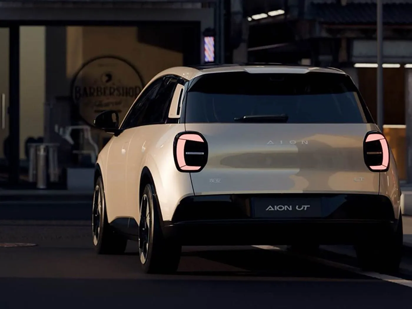 Mini Hatchback Elektrik i Ri me Energji të Pastra AION UT Shitet Hot Lithium Hybrid EV nga GAC Joint Venture Çmimi i ulët