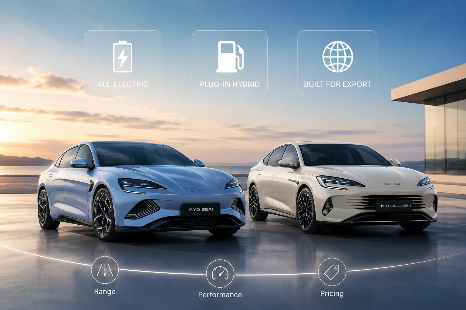 Specifikimet BYD Seal Sedan: Gama, Performanca dhe Çmimi për Eksportuesit