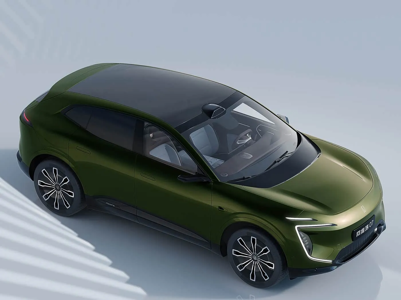 Avita 07 Pure Electric/Range Zgjerues SUV Përvojë moderne e vozitjes elektrike me automjet për teknologjinë Huawei ADS 3.0 me energji të re