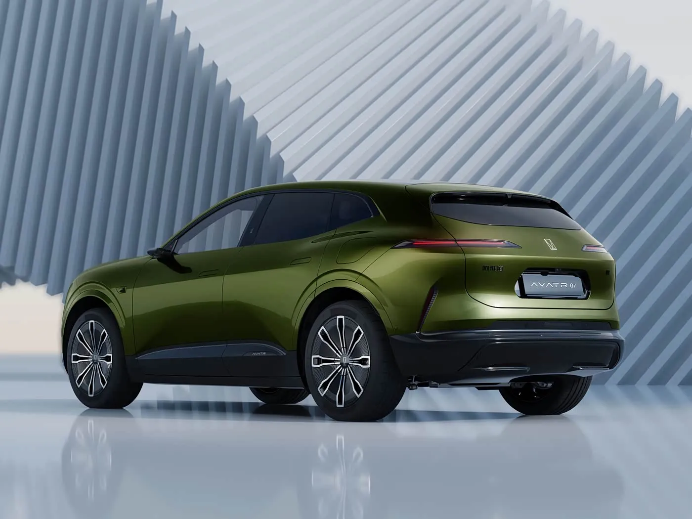 Avita 07 Pure Electric/Range Zgjerues SUV Përvojë moderne e vozitjes elektrike me automjet për teknologjinë Huawei ADS 3.0 me energji të re