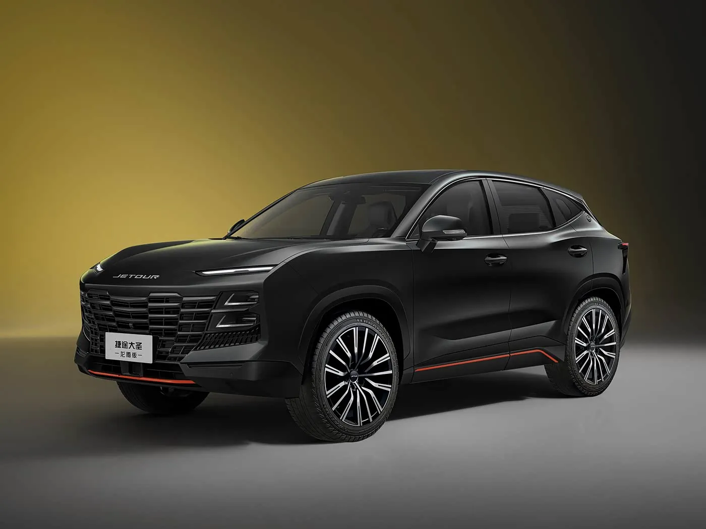 Jetour T2 SUV Hybrid Version Euro VI e re Drita e mbërritjes së re Turbo ACC Automatic Gearbox Lëkurë Timoni majtas