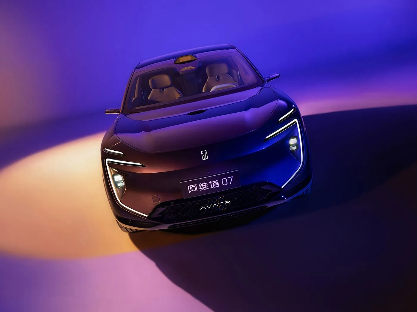 Avita 07 Pure Electric/Range Zgjerues SUV Përvojë moderne e vozitjes elektrike me automjet për teknologjinë Huawei ADS 3.0 me energji të re
