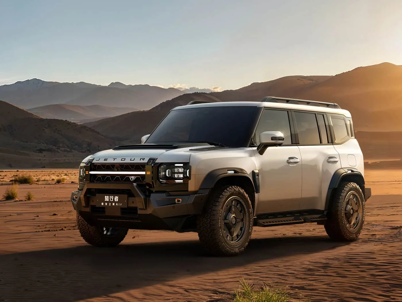 Jetour Traveler SUV me madhësi të mesme me shpejtësi të lartë 2.0T Automatik Majtas Turbo Lëkurë Euro VI Gaz Alumini Aliazh i ri