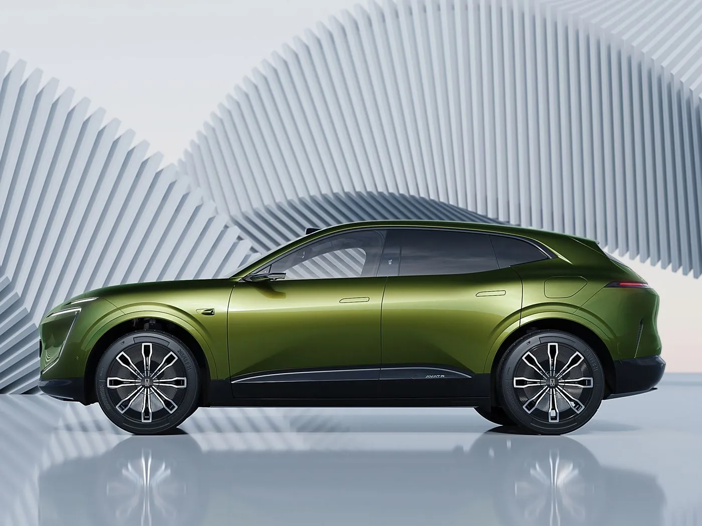 Avita 07 Pure Electric/Range Zgjerues SUV Përvojë moderne e vozitjes elektrike me automjet për teknologjinë Huawei ADS 3.0 me energji të re
