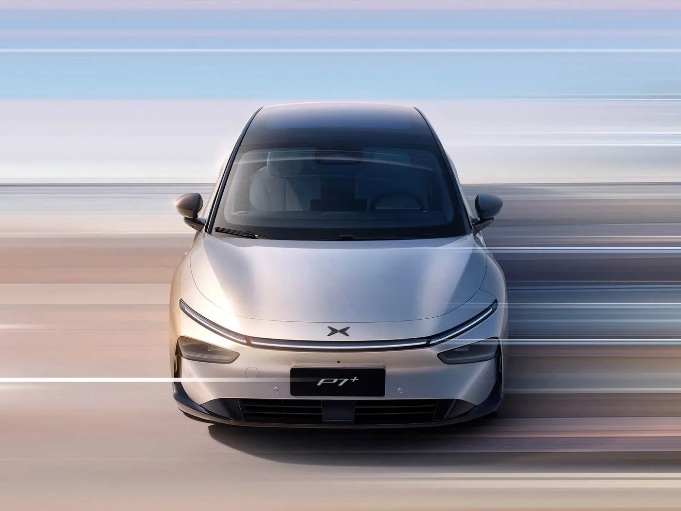 Edicioni i kufizuar EV XPENG P7+ Hatchback elektrik i pastër me 5 ulëse Dizajni i ri Timoni i majtë 685 km Shpejtësia maksimale Makinë me energji të re