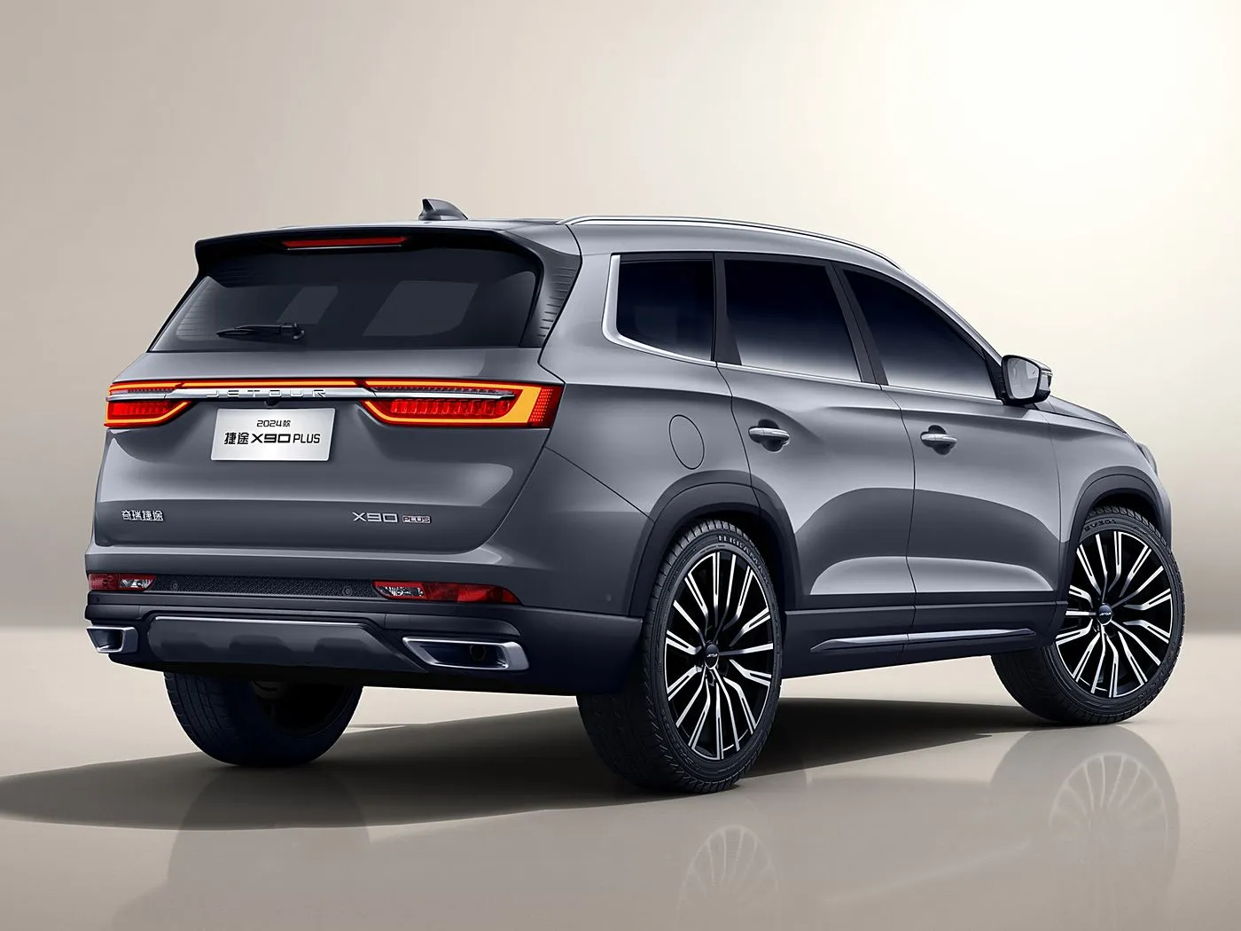 Krejt e re Chery Jetour X90 PLUS SUV Automatic Drive sedilje lëkure me raft çati prej aliazhi Euro VI